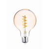 Plastrol LED lemputė Filament E27 G95 4W 230V 2000K 250lm SF auksinis Forever Light