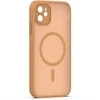 Dėklas Telforceone Mag Matt case for iPhone 11 ruda camera protection