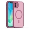 Dėklas Telforceone Mag Matt case for iPhone 11 maroon camera protection
