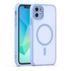 Dėklas Telforceone Mag Matt case for iPhone 11 light mėlynas camera protection