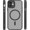 Dėklas Telforceone Mag Matt case for iPhone 12 6,1" juodas camera protection
