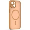 Dėklas Telforceone Mag Matt case for iPhone 14 6,1" ruda camera protection