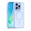 Dėklas Telforceone Mag Matt case for iPhone 14 Pro 6,1" light mėlynas camera protection