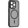 Dėklas Telforceone Mag Matt case for iPhone 14 Pro 6,1" juodas camera protection
