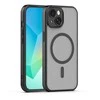 Dėklas Telforceone Mag Matt case for iPhone 14 6,1" juodas camera protection