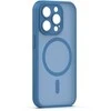 Dėklas Telforceone Mag Matt case for iPhone 14 Pro 6,1" dark mėlynas camera protection
