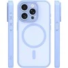 Dėklas Telforceone Mag Matt case for iPhone 14 Pro 6,1" light mėlynas camera protection