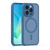 Dėklas Telforceone Mag Matt case for iPhone 15 Pro 6,1" dark mėlynas camera protection