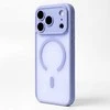Dėklas Telforceone Mag Matt case for iPhone 15 Pro 6,1" light mėlynas camera protection