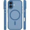 Dėklas Telforceone Mag Matt case for iPhone 16 6,1" dark mėlynas camera protection
