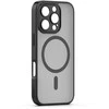 Dėklas Telforceone Mag Matt case for iPhone 16 Pro 6,3" juodas camera protection