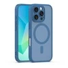 Dėklas Telforceone Mag Matt case for iPhone 16 Pro Max 6,9" dark mėlynas camera protection