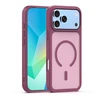 TFO Mag Matt dėklas, skirtas iPhone 17 Pro 6,3" / iPhone 18 Pro 6,3" bordo spalvos, su didele anga