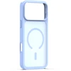 Dėklas Telforceone Mag Matt case for iPhone 17 Pro Max 6,9" / 18 Pro Max 6,9" light mėlynas big hole