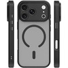Dėklas Telforceone Mag Matt case for iPhone 17 Pro Max 6,9'' juodas camera protection