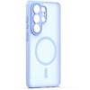Dėklas Telforceone Mag Matt case for Samsung Galaxy S26 Ultra light mėlynas camera protection