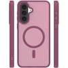 Dėklas Telforceone Mag Matt case for Samsung Galaxy A37 5G maroon big hole