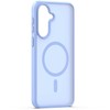 Dėklas Telforceone Mag Matt case for Samsung Galaxy A57 light mėlynas big hole