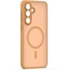 Dėklas Telforceone Mag Matt case for Samsung Galaxy S26 Plus ruda big hole