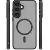 Dėklas Telforceone Mag Matt case for Samsung Galaxy S24 / S25 juodas big hole