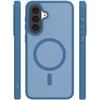 Dėklas Telforceone Mag Matt case for Samsung Galaxy A37 5G dark mėlynas big hole