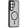 Dėklas Telforceone Mag Matt case for Samsung Galaxy S26 Ultra juodas camera protection