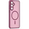 Dėklas Telforceone Mag Matt case for Samsung Galaxy S26 Plus maroon big hole