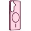 Dėklas Telforceone Mag Matt case for Samsung Galaxy S26 Plus maroon big hole