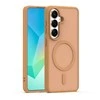 Dėklas Telforceone Mag Matt case for Samsung Galaxy S26 Plus ruda big hole
