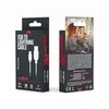 TelForceone Maxlife kabelis USB - Lightning 2,0 m 2A baltos spalvos