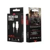 Maxlife laidas USB – microUSB 1,0 m 3A baltas