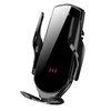 Maxlife automobilinis telefono laikiklis for air vent MXCH-08 automatic with wireless charging juodos spalvos 15W