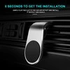 Maxlife automobilinis telefono laikiklis for air vent MXCH-13 magnetic sidabro spalvos