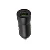 TelForceone Maxlife MXCC-04 PD QC automobilinis įkroviklis 1x USB-C 1x USB 20W juodas