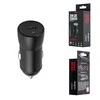 Maxlife MXCC-04 PD QC automobilinis įkroviklis 1x USB-C 20W juodos spalvos