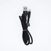 Maxlife MXUC-01 laidas USB – Lightning 1,0 m 2A juodas nailoninis
