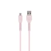 Maxlife MXUC-04 laidas USB – USB-C 1,0 m 3A rožinis