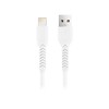 Telforceone Maxlife MXUC-04 kabelis USB - Lightning 1,0 m 3A baltos spalvos