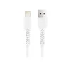 Telforceone Maxlife MXUC-04 kabelis USB - Lightning 1,0 m 3A baltos spalvos