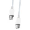 Telforceone Maxpower Type-C į Type-C Kabelis 60W 1m MXUC-05, Maxlife Baltas