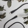 Maxlife MXUC-08 kabelis USB-C - Lightning 1,0 m 27W juodos spalvos nylon