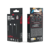 Techonic Maxlife MXUC-09 angle kabelis USB-C - USB-C 1,0 m 60W juodos spalvos