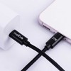 Telforceone Maxlife MXUC-12 cable USB-C - Lightning 2,0 m 27W juodas