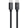Maxlife MXUC-12 laidas USB-C – USB-C 1,0 m 60W juodas