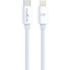 Telforceone Maxlife MXUC-12 cable USB-C - Lightning 2,0 m 27W baltas