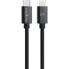 Maxlife MXUC-12 laidas USB-C – Lightning 2,0 m 27W juodas