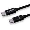 Telforceone Maxlife MXUC-12 cable USB-C - USB-C 2,0 m 100W juodas