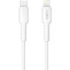 Telforceone Maxlife MXUC-13 cable USB-C - Lightning 1,0 m 27W baltas