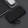 Maxlife išorinė baterija su integruotais laidais MXPB-06 PD QC 22,5W 10000 mAh juoda