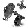 Telforceone Maxlife universal car holder for windshield and air vent MXCH-17 juodas